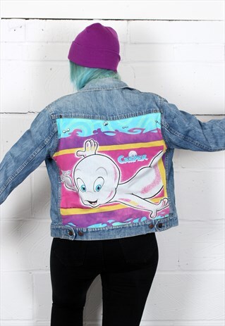 CASPER REWORKED VINTAGE DENIM JACKET