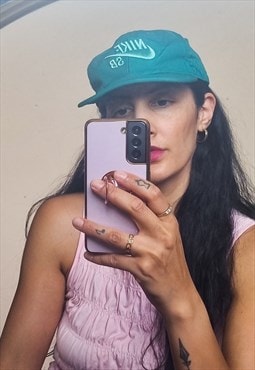 Vintage Nike Cap with Logo in Green