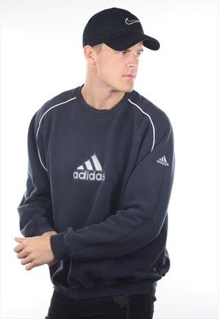 VINTAGE ADIDAS BIG LOGO SWEATSHIRT JUMPER