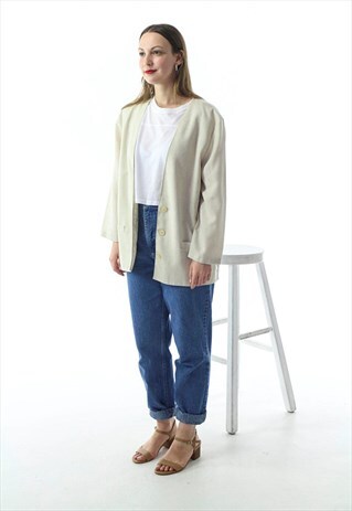 BEIGE LIGHT BLAZER / LIGHT SUMMER BLAZER