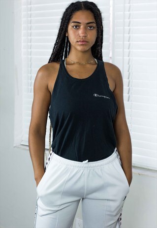VINTAGE CHAMPION T-SHIRT LOGO 90S L 6.6