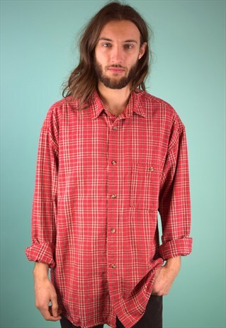 VINTAGE 90'S CHECKED SHIRT