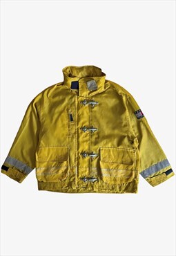 Vintage 90s Tommy Hilfiger Yellow Sailing Gear Jacket