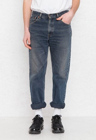 VINTAGE BLUE LEVI'S 521 02 FIT DENIM JEANS