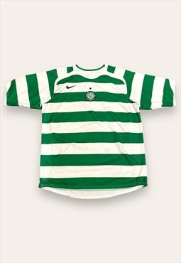 Vintage 2006-07 Authentic Celtic Home Football Shirt