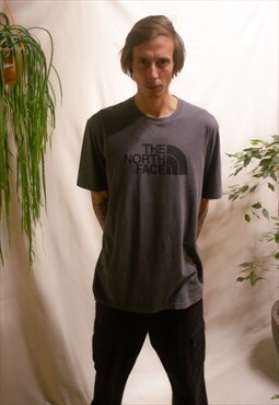 Vintage grey 90's North Face t-shirt
