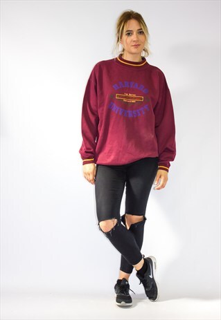VINTAGE 90'S HARVARD UNIVERSITY SWEATSHIRT