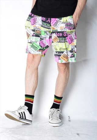 VINTAGE 80S COLOURFUL SUMMER SHORTS