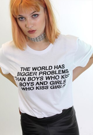 THE WORLD HAS BIGGER PROBLEMS T SHIRT