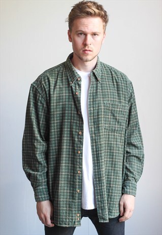 VINTAGE OVERSIZED CORDUROY SHIRT