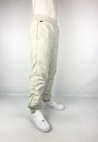 90S VINTAGE LACOSTE SPORT TRACKSUIT BOTTOMS JOGGERS