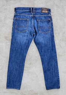 Vintage Quiksilver Jeans Blue Denim Straight Leg W32 L32