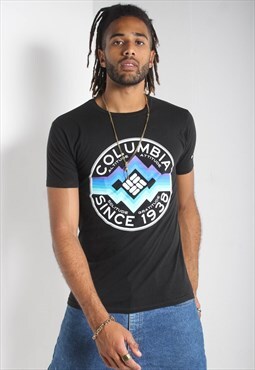 Vintage Columbia T-Shirt Black