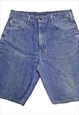 MEN'S CARHARTT FR DENIM SHORTS MADE IN USA SIZE W36