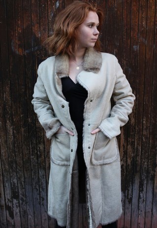 FAUX-FUR COAT