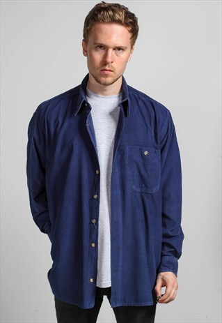 VINTAGE OVERSIZED CORDUROY SHIRT