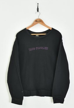  Vintage BLOC Supplies Vintage Sweatshirt Black XSmall