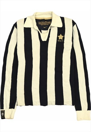 Nike 90's Retro 1970s Juventus Sweatshirt Small Black