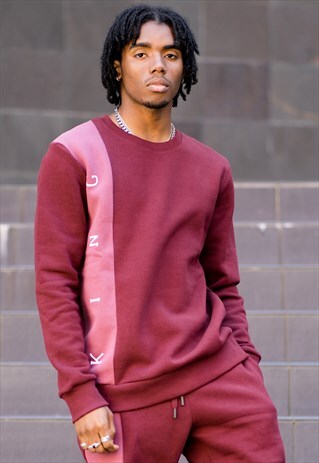 ALDGATE TRACKSUIT SWEATSHIRT - RED