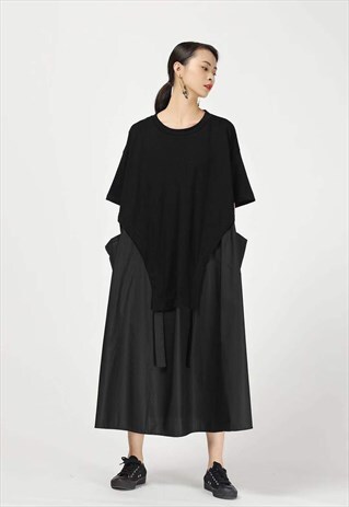 SIDE POCKETS DRESS