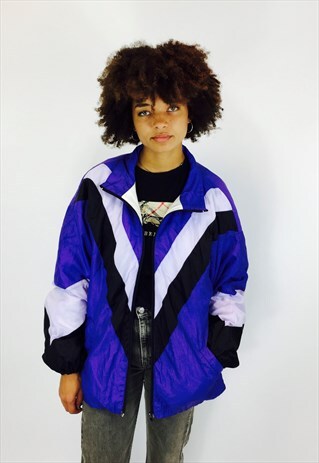 VINTAGE FESTIVAL 80S RAVE WINDBREAKER JACKET