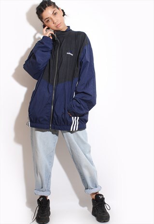 VINTAGE 90'S ADIDAS WINDBREAKER SHELL JACKET