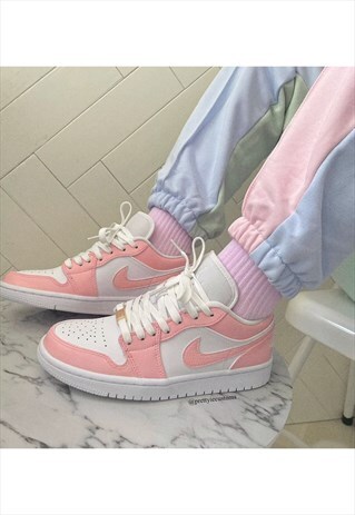 CUSTOM CANDYFLOSS NIKE AIR JORDAN 1 LOW