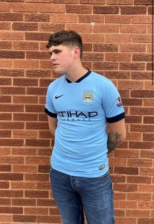 2014-15 Manchester City Home Shirt 