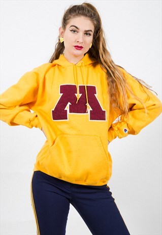 VINTAGE 90S CAHMPION HOODIE / S4824