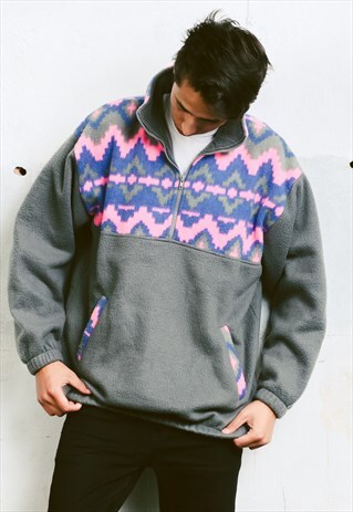 VINTAGE 90S FLEECE SWEATSHIRT