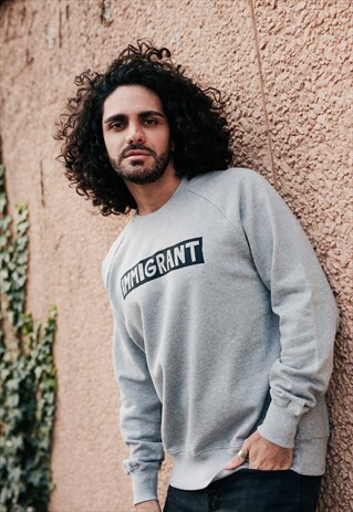 LIGHT HEATHER CREW NECK SWEATSHIRT