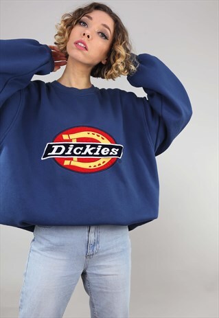 VINTAGE RETRO OVERSIZED DICKIES SWEATER SWEATSHIRT