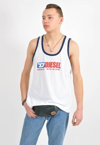VINTAGE 90'S TOP TANK IN WHITE
