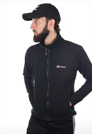 VINTAGE BERGHAUS FULL ZIP FLEECE TOP