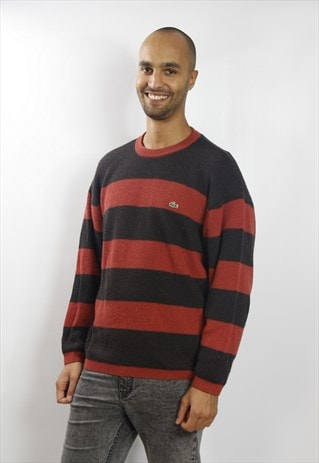 LACOSTE SWEATSHIRT / LACOSTE JUMPER / 90S SWEATER
