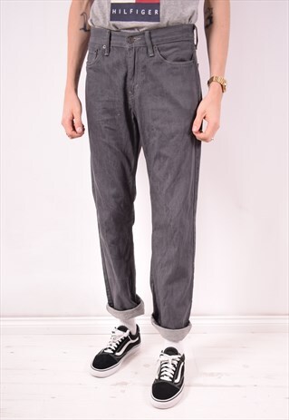 LEVI'S MENS VINTAGE TROUSERS W32 L30 GREY 90S