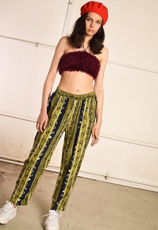 90'S RETRO BOHO FESTIVAL LOOSE-FITTING HAREM TROUSERS