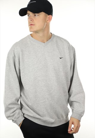 VINTAGE 90S NIKE SMALL LOGO SWEATSHIRT JUMPER