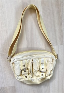 Y2K Pastel Yellow Shoulder Bag