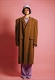 VINTAGE LONG COAT WITH FRONT POCKETS