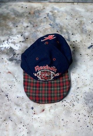 VINTAGE 90S REEBOK EMBROIDERED SPELL OUT CAP