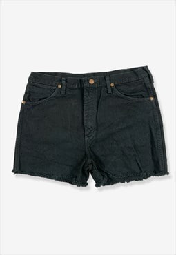 Vintage Wrangler Black High Waisted Denim Shorts