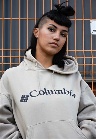 SUPER WARM COLUMBIA CREAM OVERSIZED HOODIE