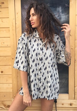 OVERSIZED RETRO 90S 80S VINTAGE UNISEX FESTIVAL SHIRT