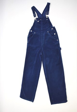 VINTAGE 90S CHEROKEE BLUE CORDUROY DUNGAREES