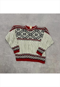 Vintage knitted jumper Women's S