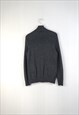 VINTAGE CALVIN KLEIN CARDIGAN CK IN GREY M
