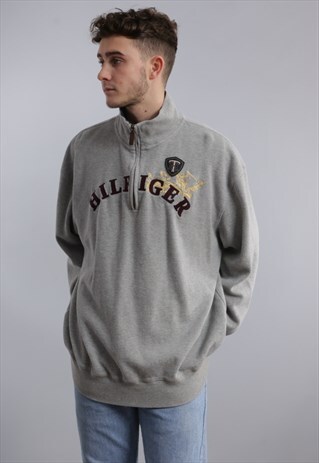 VINTAGE TOMMY HILFIGER 1/4 ZIP JUMPER Z94