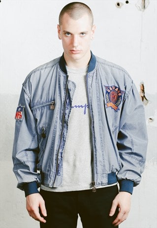 VINTAGE CHICAGO BEARS NFL BOMBER JACKET