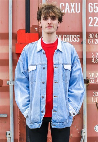 TWO TONE DENIM JACKET